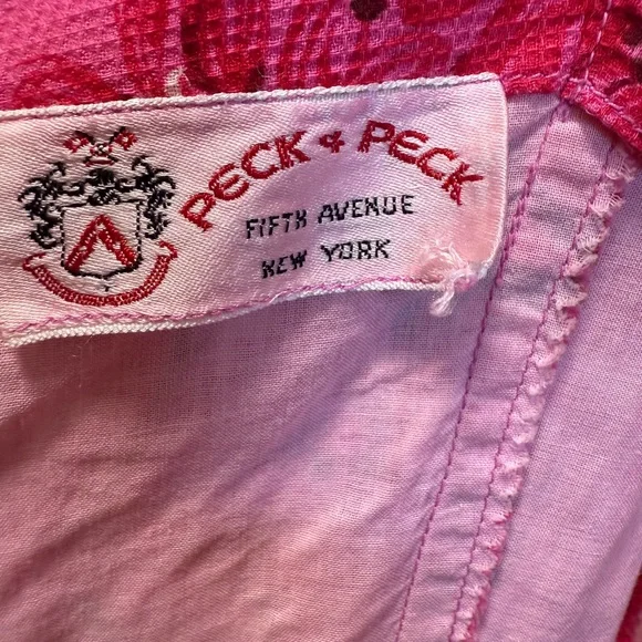 Peck & Peck Vibrant Pink Floral Maxi Dress - Picture 5 of 6